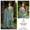 D 3504 A To D Deepsy Viscose Tissue Silk Readymade Plazzo Suits 
